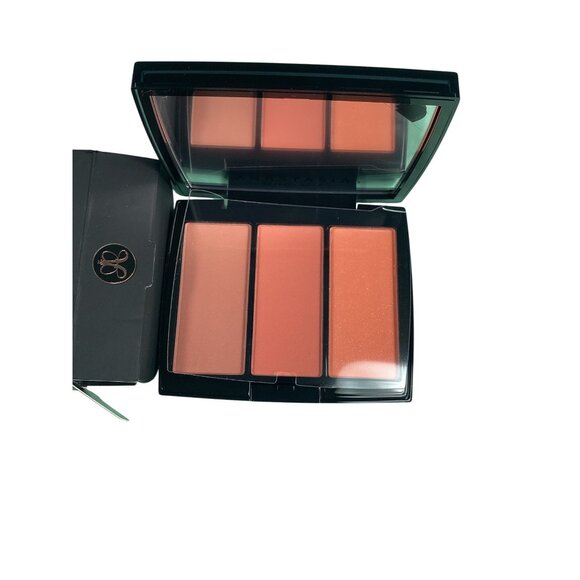 Anastasia Beverly Hills Blush Trio Peachy Love Vegan 3 Shades 0.11 Oz Compact - Picture 2 of 6